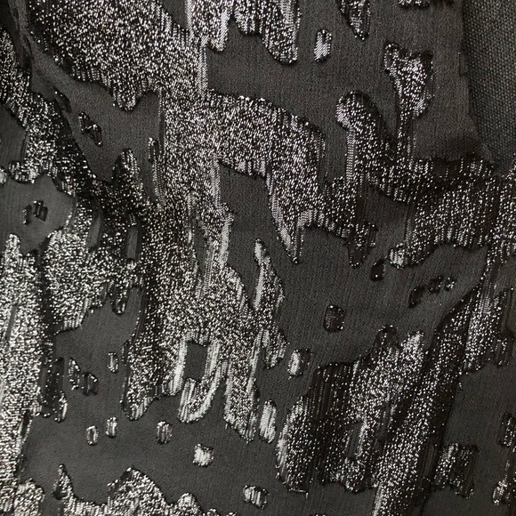 Black shiny light blazer - Picture 3 of 4